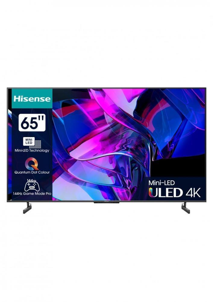 تلفزيون هايسنس 65 بوصة، ذكي، HDR ، 4K ، نظام التشغيل VIDAA
