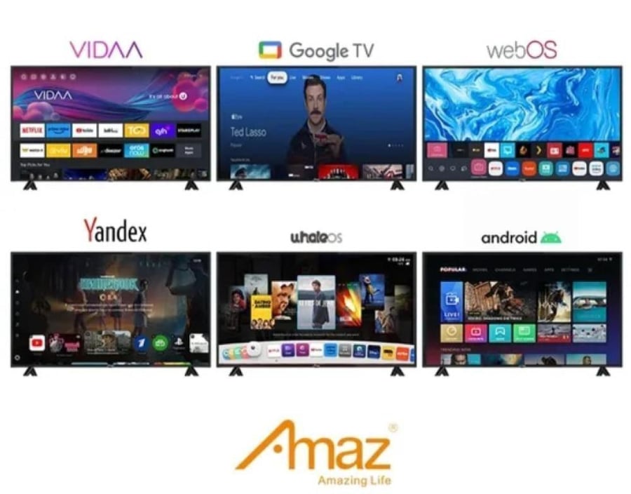 LED 85 Inch Large Screen 4K High-Definition ، Intelligent Flat Screen Television