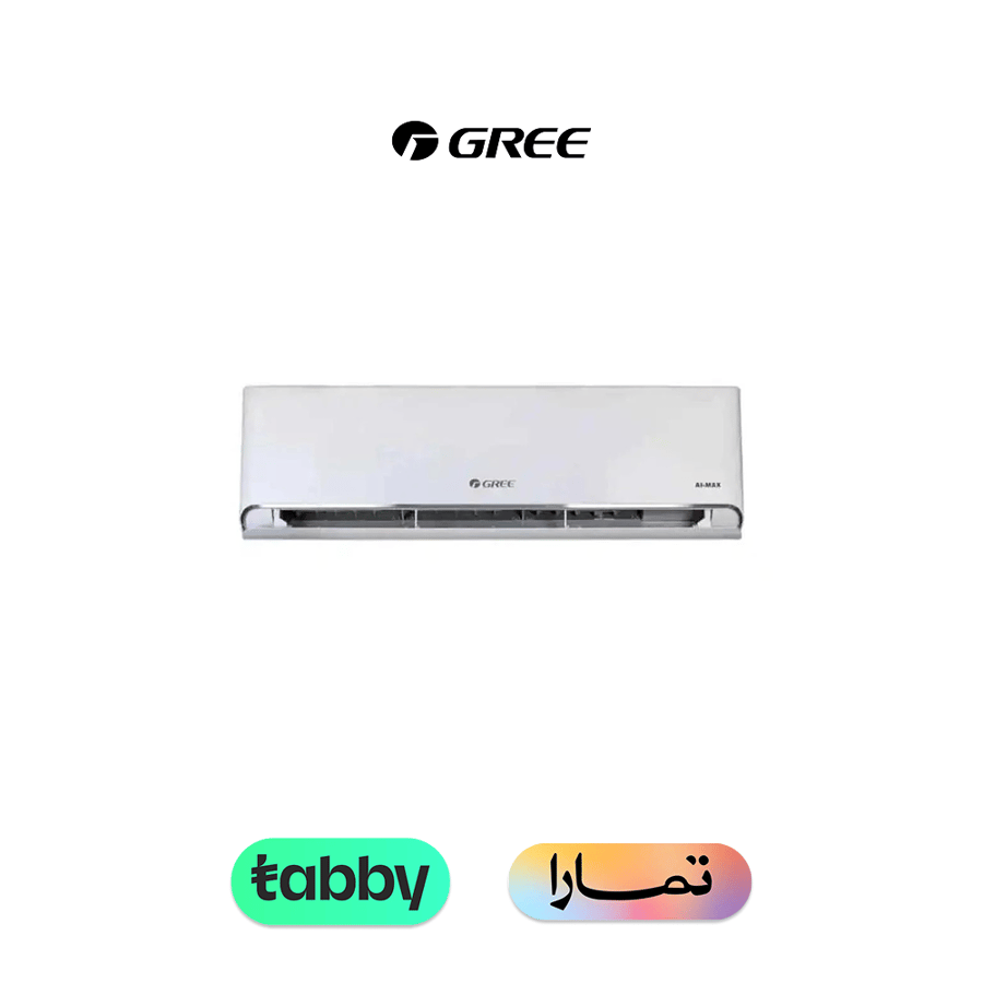 مكيف جري سبليت، 23200 وحدة، إيه آي ماكس، حار&بارد، واي فاي - GWH24AVEXF-D6NTA1A