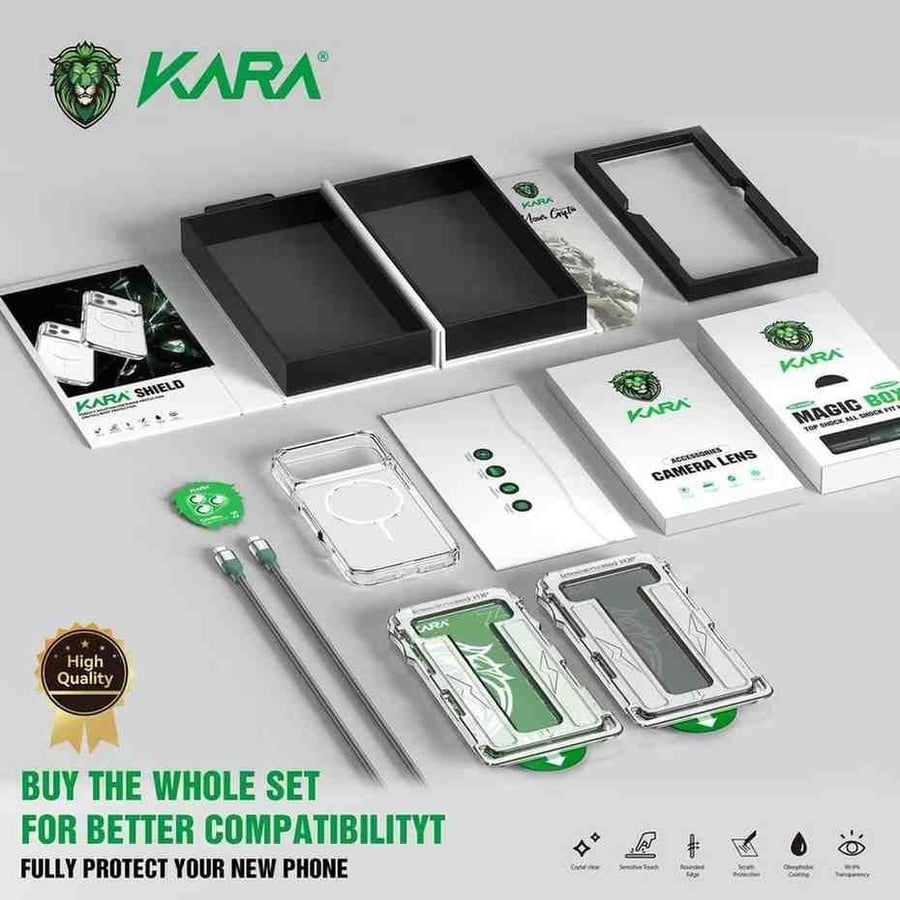 Protection package from Kara Shield - iPhone 17 Pro