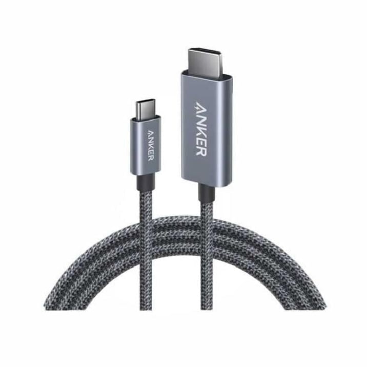 كيبل USB-C إلى HDMI 4K 60Hz من Anker بطول 1.8 متر
