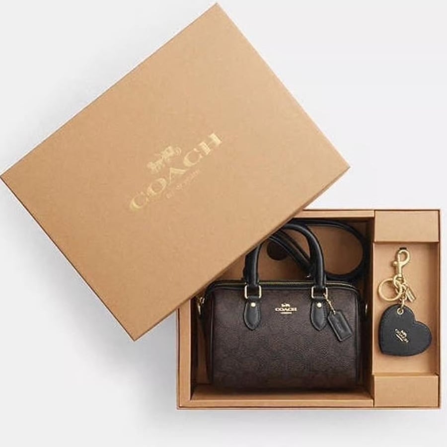 Coach mini rowan boxed