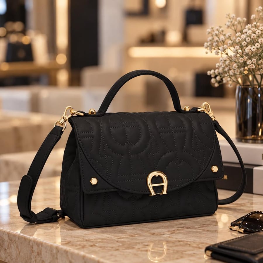 Aigner diadora top handle