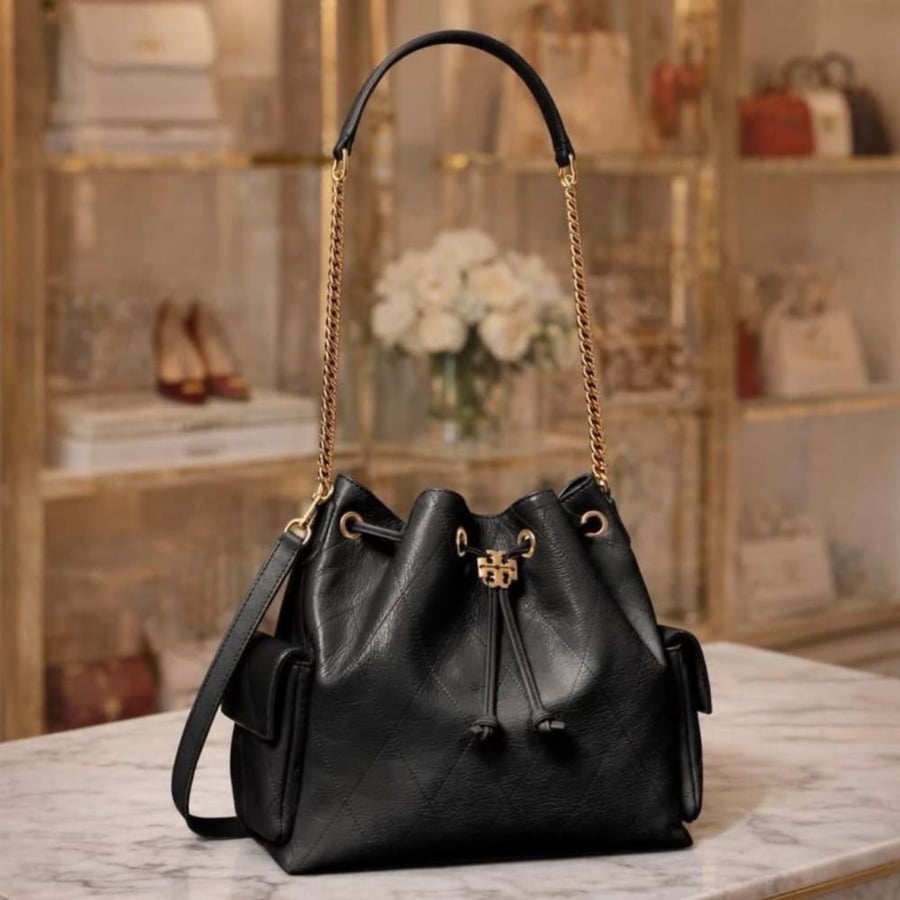 Tory burch charlie ahoulder bag