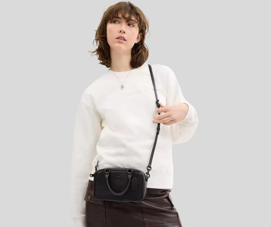 Coach mini satchel