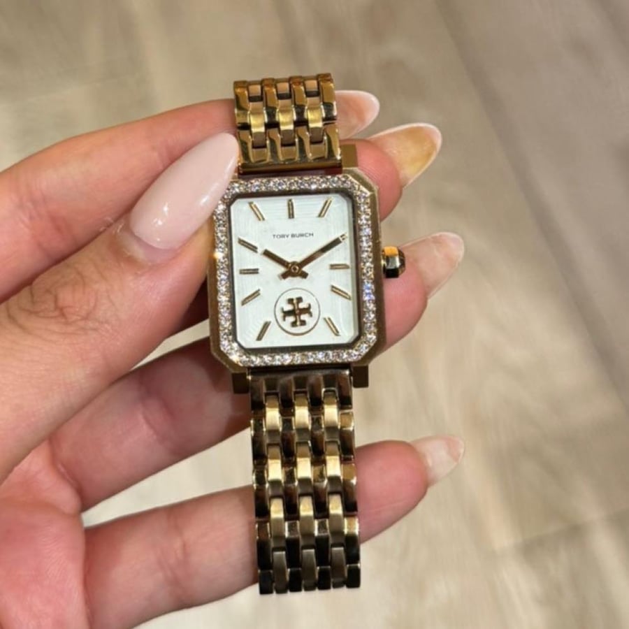 Tory burch robinson crystal