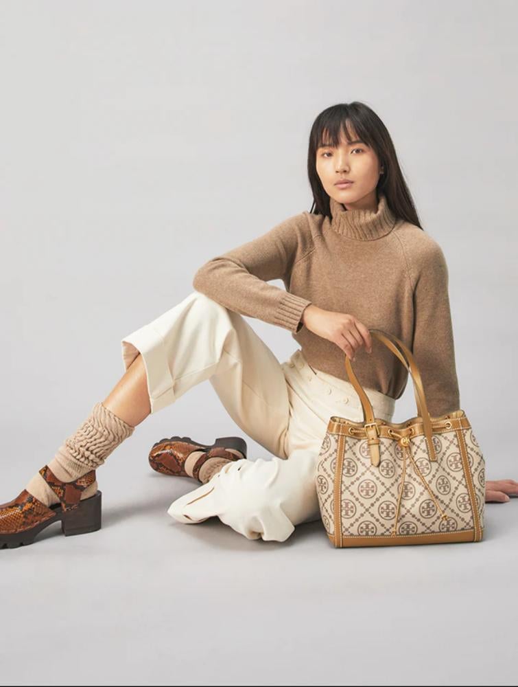 Tory burch monogram totebag