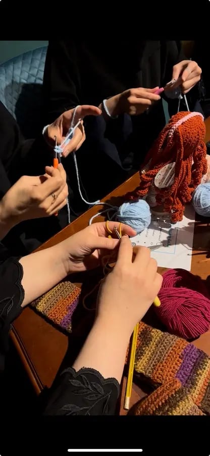 ورشه كروشية