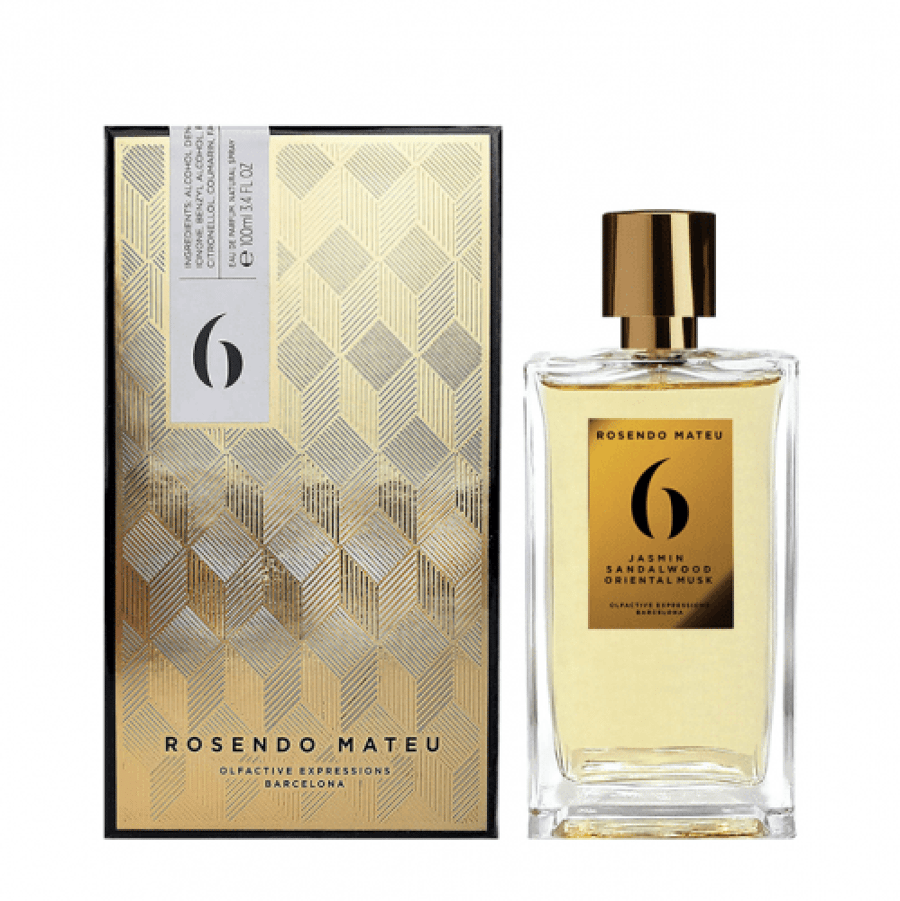 عطر روسيندو ماتيو نمبر 6 جاسمين سانتال وود اورينتال مسك او دي بارفيوم - 100مل