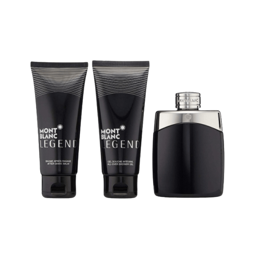 مجموعة عطر ليجيند من مونت بلانك للرجال - أو دو تواليت