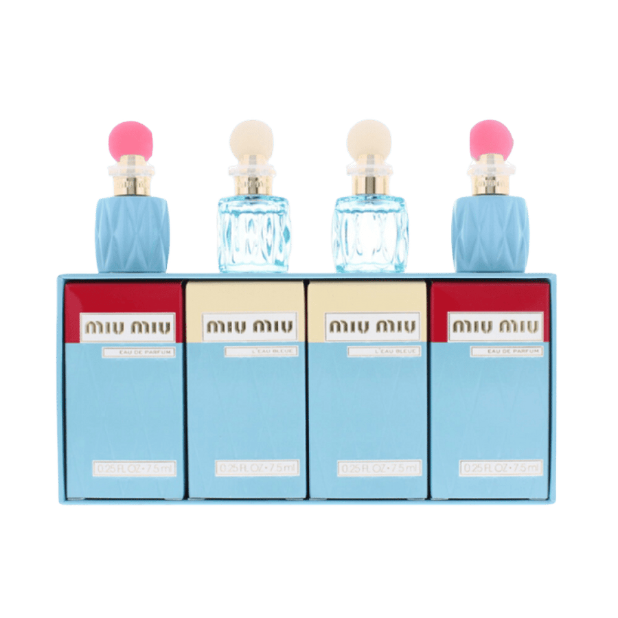 مجموعة عطر ميو ميو للنساء – 4 قطع