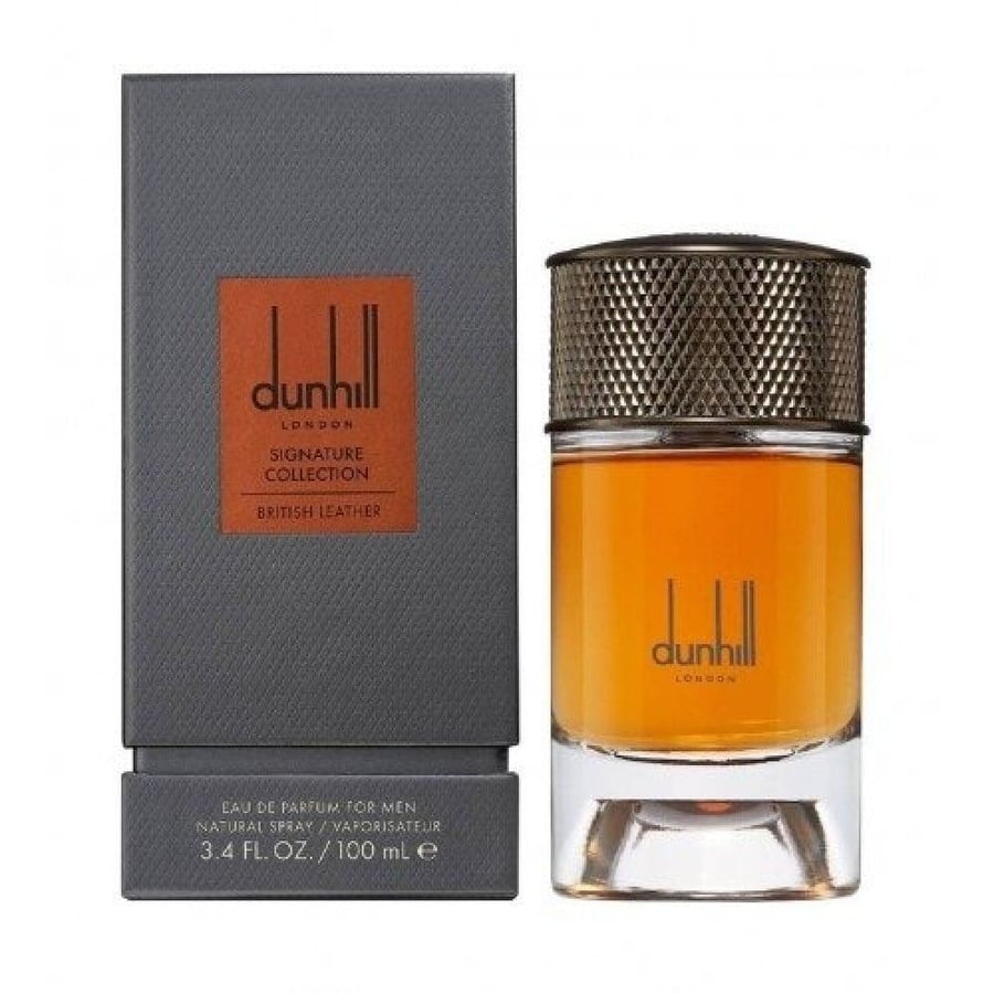 عطر سيقنيتشر كوليكشن بريتش ليذر من دنهيل او دو برفيوم 100مل