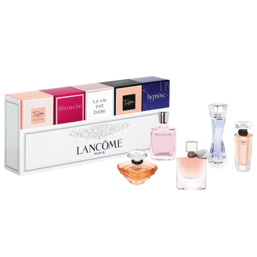 مجموعه عطر من  لانكوم – او دو برفيوم -  5 قطع