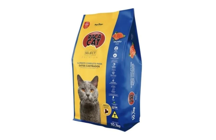 Raca Cat premium adult salmon dry food for cats 10.1 kg