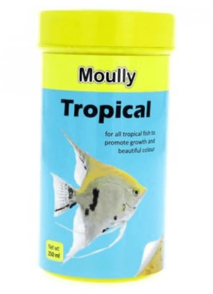 مولي اكل سمك تروبيكال 50 مل Moully tropical fish food 50ml