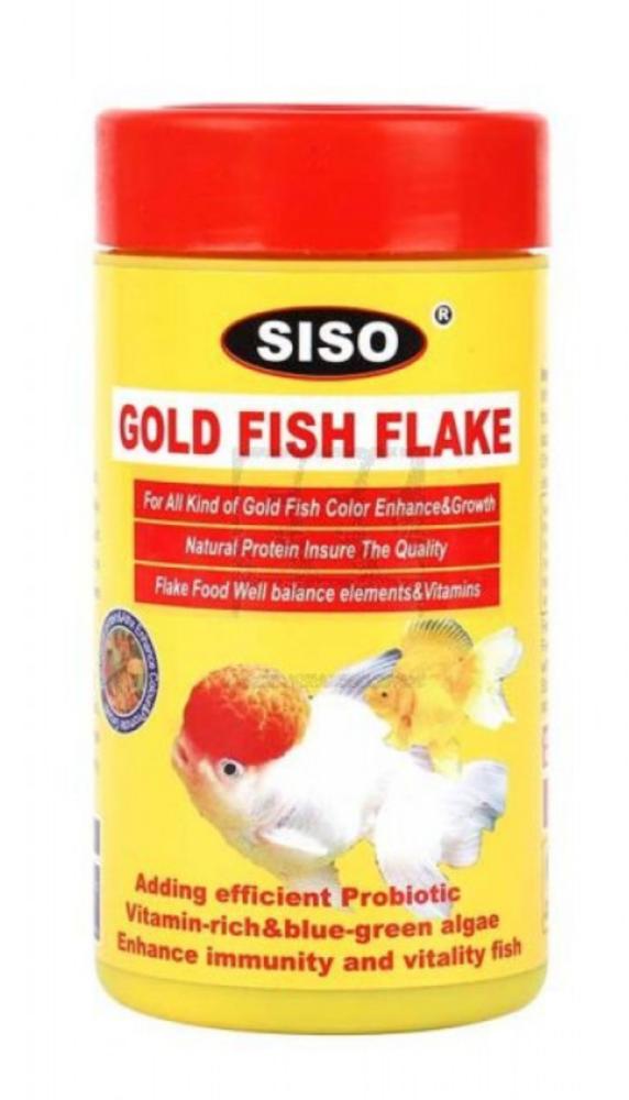 سيسو اكل سمك ورقيات مشكلة للجولد فيش 25جم Siso gold fish flake fish food 25gm