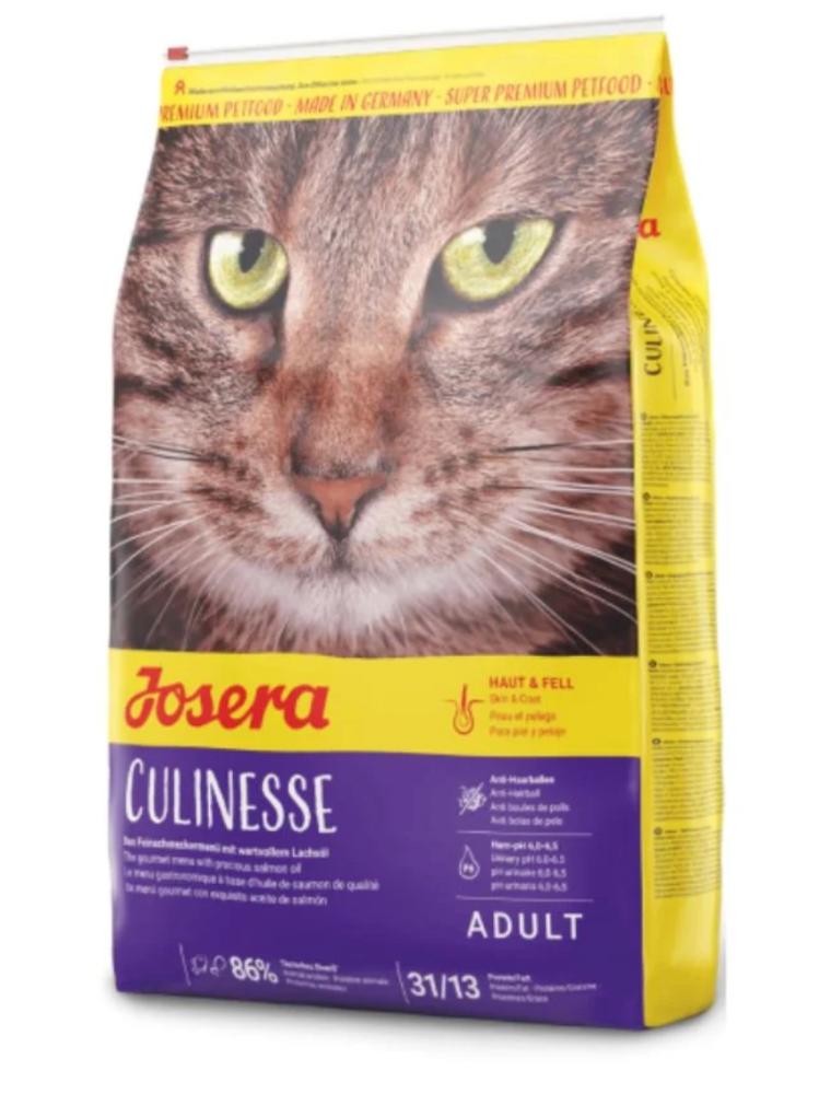 Josera Culinesse skin and coat dry food adult cat 10kg