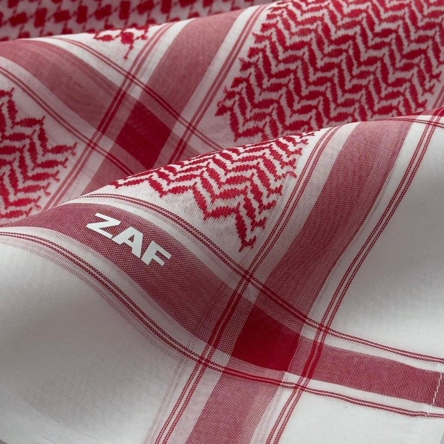 شماغ رجالي - ZAF - أحمر
