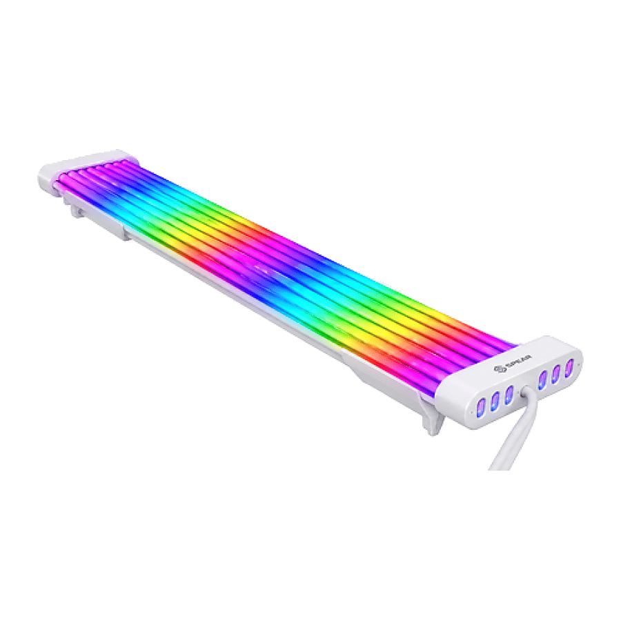 Spear Cable ARGB White – 8‑Pin Rainbow كيبل ار جي بي سبير