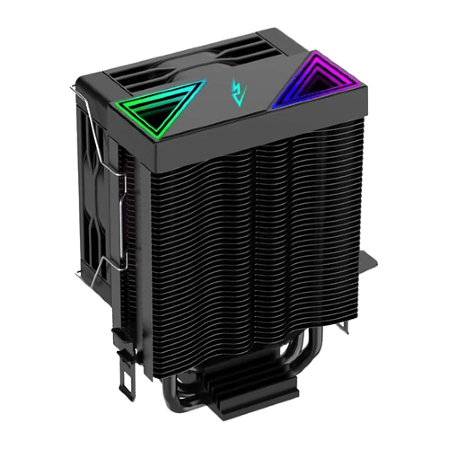 Spear V90 Pro ARGB Black Cooling Fan مروحة تبريد من سبير اسود