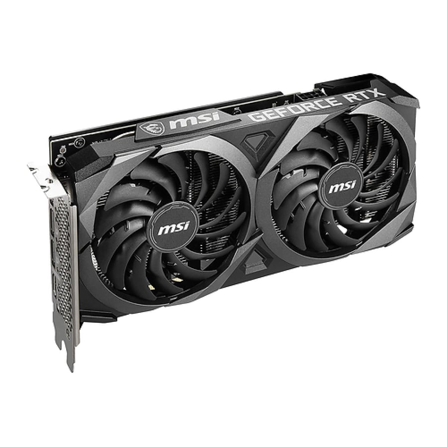كرت شاشة MSI GeForce RTX 3060 VENTUS 2X OC 12GB – أسود
