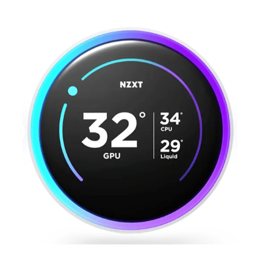مبرد معالج مائي NZXT Kraken 360 RGB مقاس 360mm - أبيض