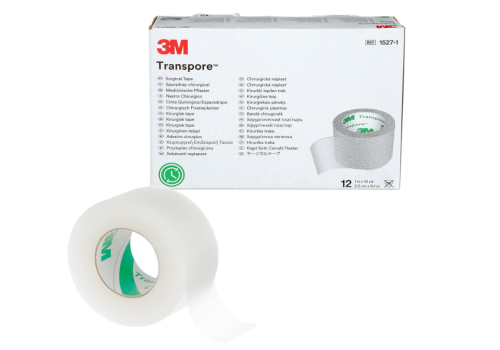 شريط جراحي ترانس بور 1-1527 TRANSPORE