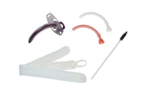انبوب القصبه الهوائيه صوت بدون بالون portex BLUselect Tracheostomy Tube UNCUFFED FENESTRATED