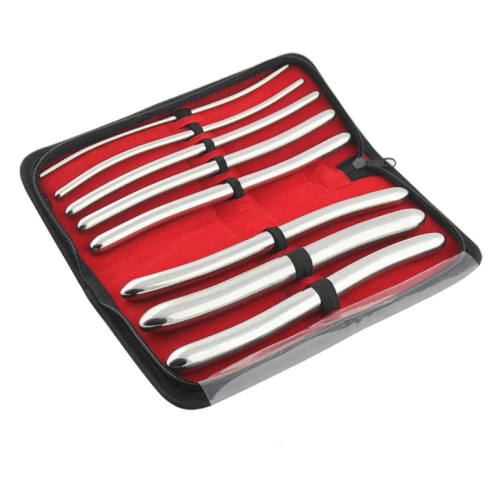 طقم موسعات شرجيه 8 قطع HEGAR UTERINE DILATOR SET OF 8