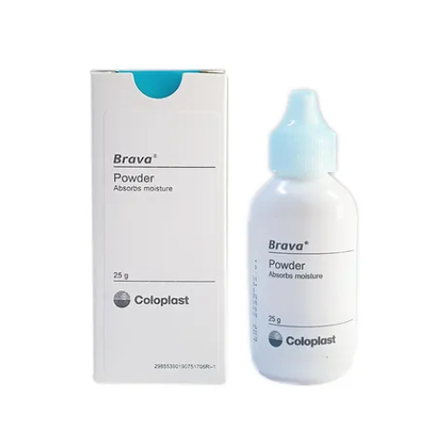 بودرة برافا واقية للعناية بالمفاغرة من كولوبلاست 01907 25g coloplast brava