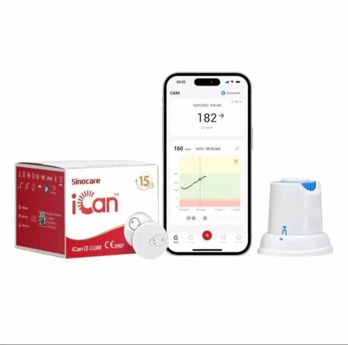 حساس لقياس السكر Sinocare iCan i3