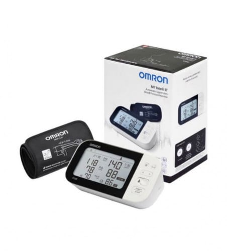 جهاز قياس ضغط الدم OMRON M7 الكتروني سهل الإستخدام