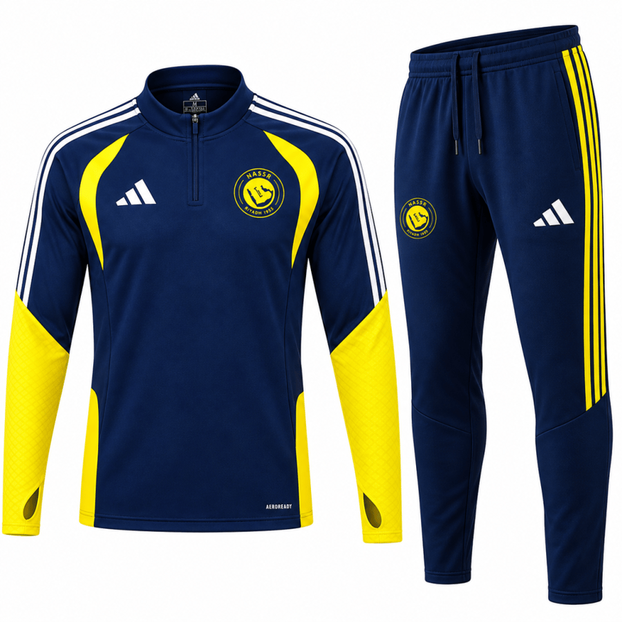 طقم النصر الشتوي 2027 كحلي