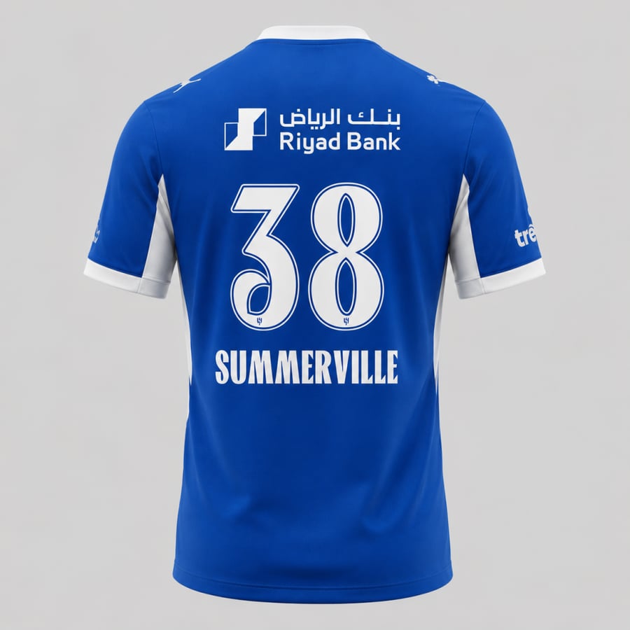 تيشيرت الهلال الأساسي الجديد 2027 الازرق
