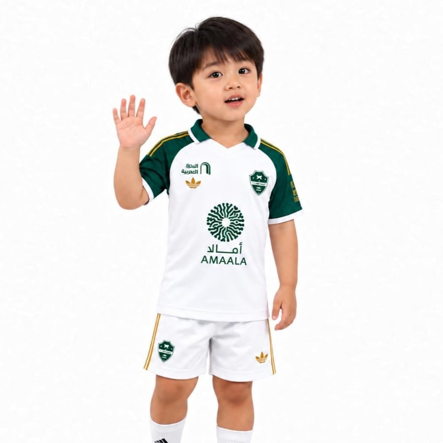 طقم الاهلي الاحتياطي للأطفال الجديد2027