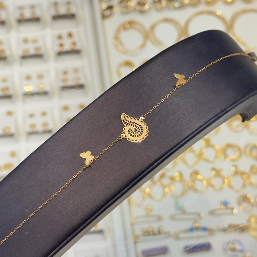 سوارة ناعمة ذهب عيار 21