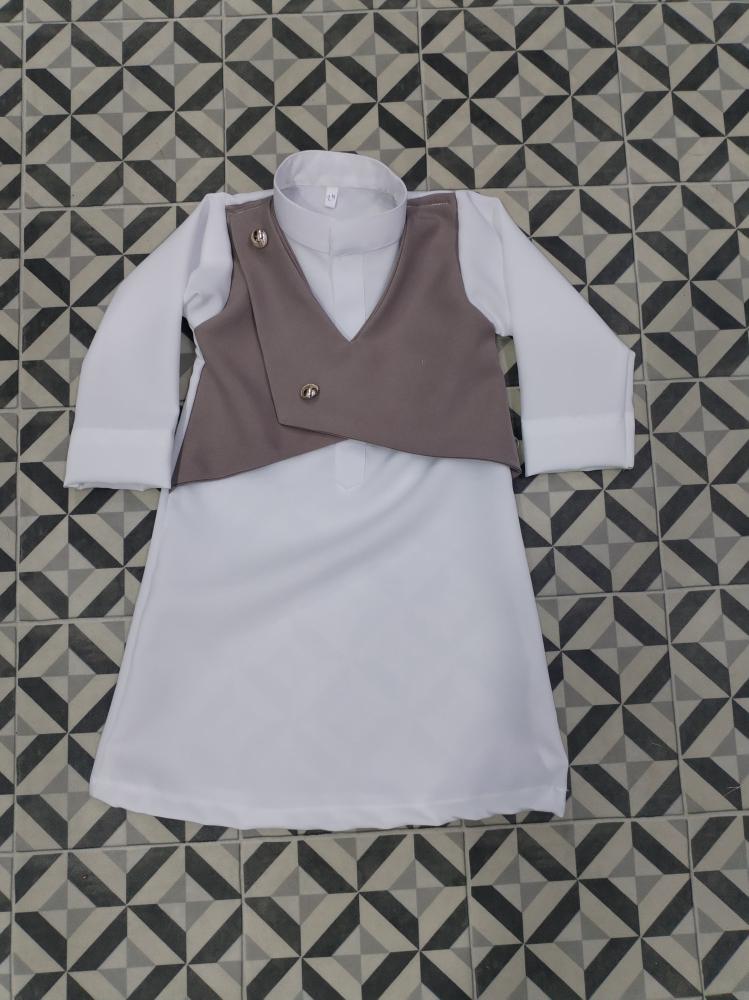 ثوب مع سديري بشكل جديد وانيق وجذاب