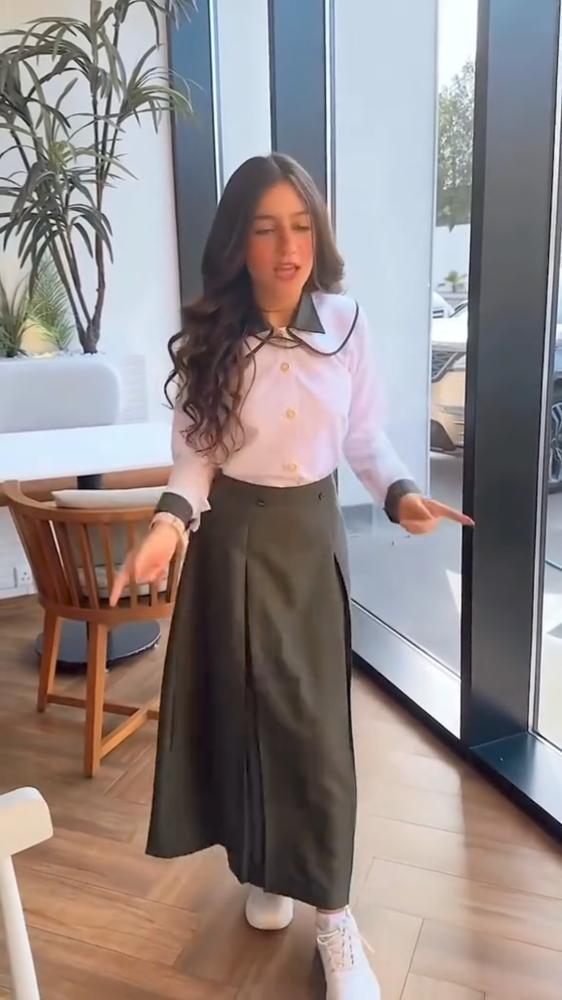 تنوره مع بلوزه