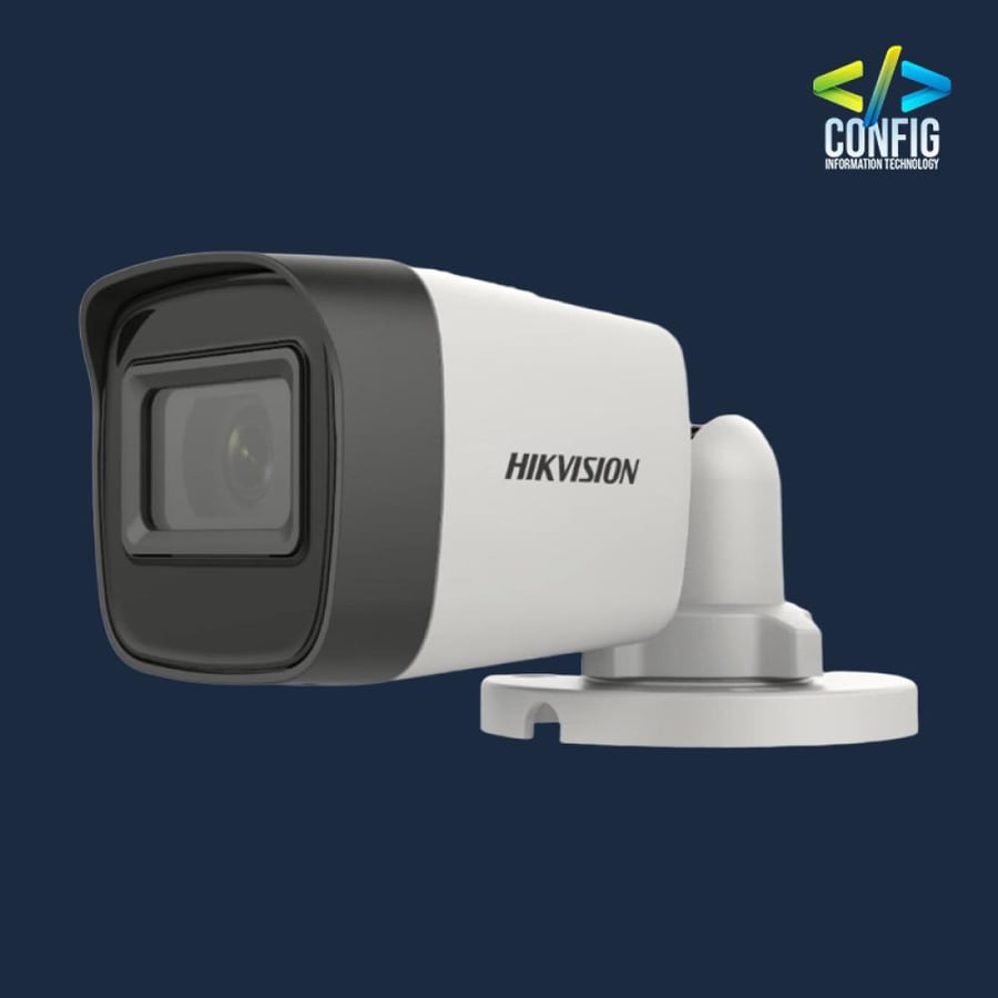 Hikvision 5 MP Metal Bullet Camera,audio up coaxial(Only TVI)-B36 - Built in MIC