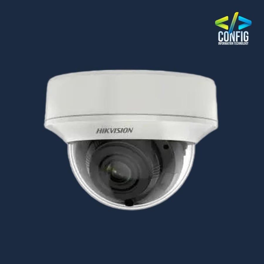 Hikvision Turbo 8MP CMOS Sensor, EXIR, 30m IR, Outdoor Dome EXIR,True WDR, 2.7~13.5mm Motorized Vari-focal Lens -