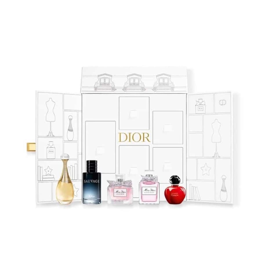 مجموعة عطور كريستيان ديور (سوفاج 10مل+هيبنوتيك بويزون 5مل+ميس ديور بلومينج بوكيه 5مل+جادور 5مل+ميس ديور 5مل) (للجنسين) 5قطع