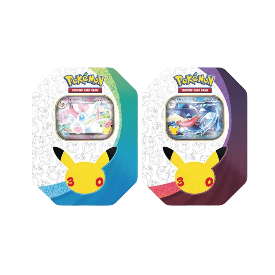 Pokémon TCG: 30th Celebration Ex Tin