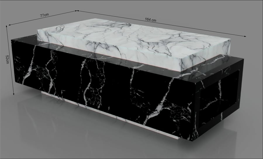 Monarch Two-Tier Center Table