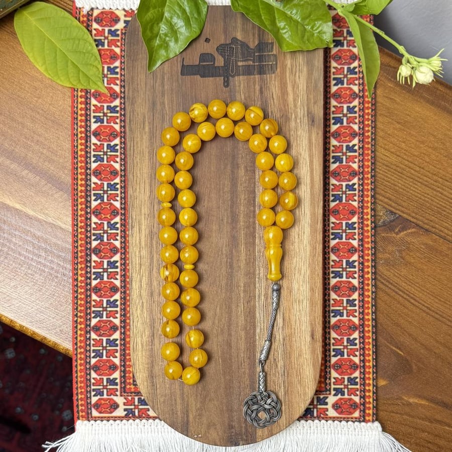 مسباح فاتوران صب جديد - أصفر معرق-