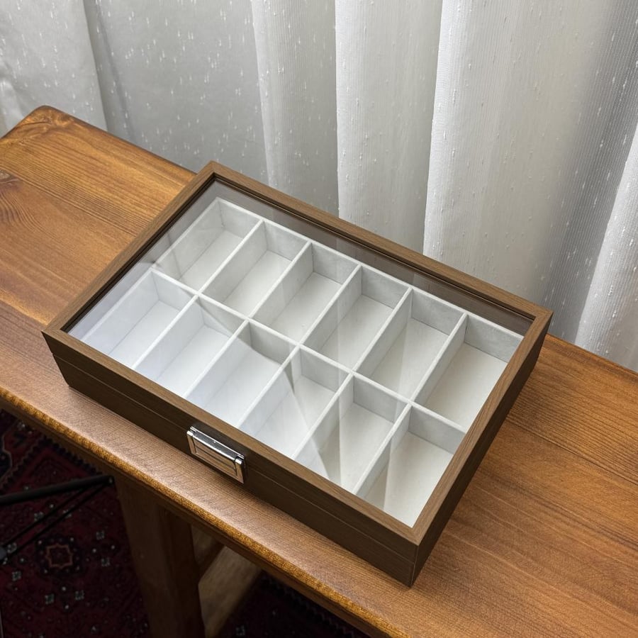 صندوق لحفظ السبح ١٢ خانه تخزين