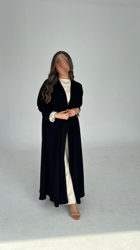 Gulf white abaya