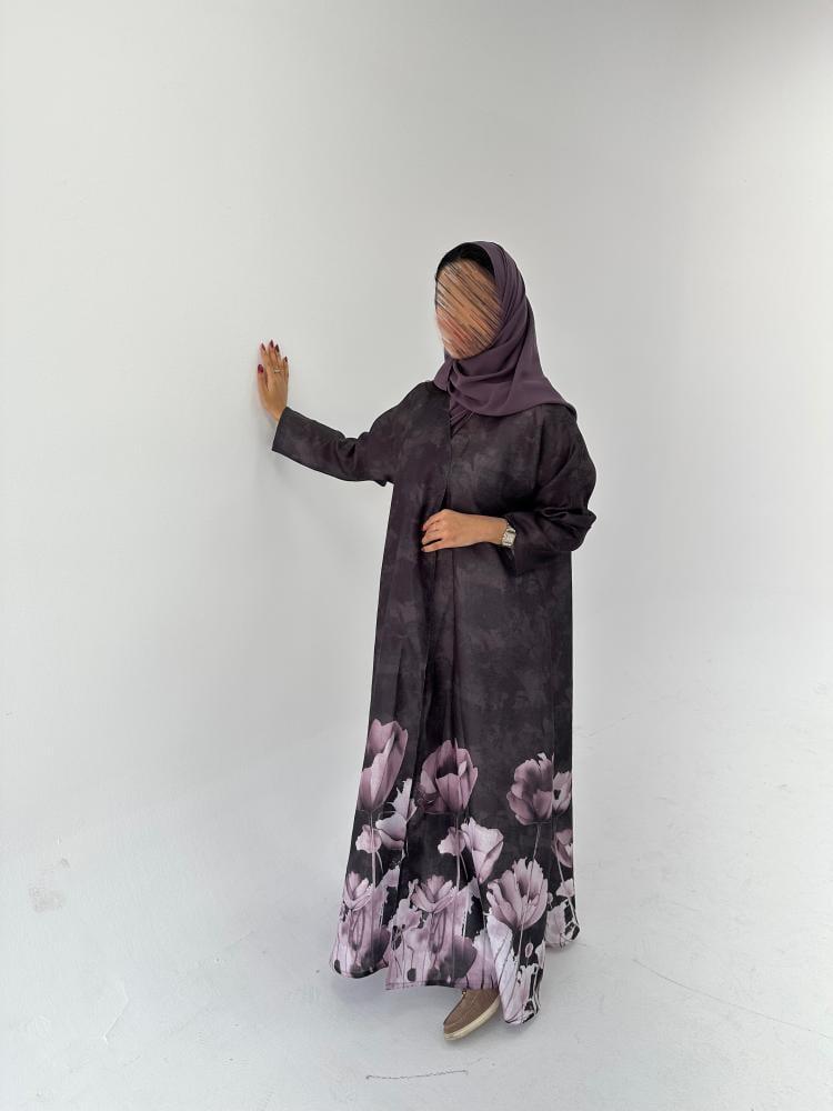 Colorful Gulf abaya