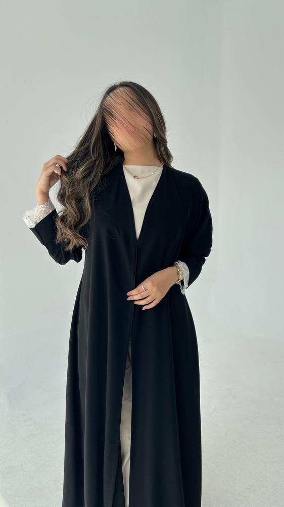 Gulf white abaya