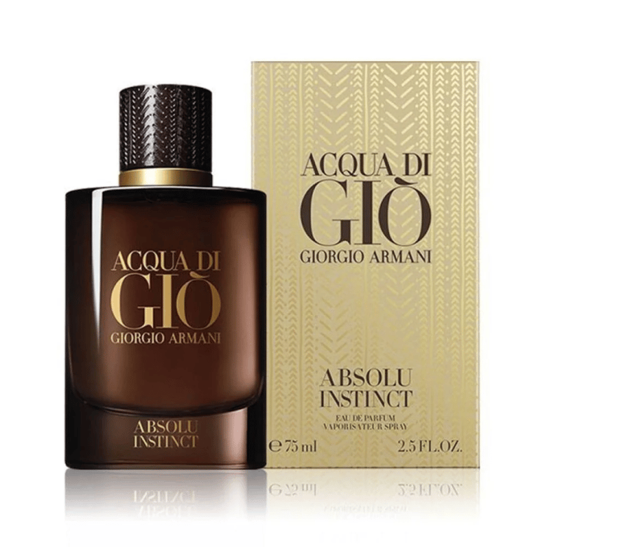 عطر ارماني اكوا دي جيو ابسولو انستنكت الرجالي او دو بارفيوم 75مل