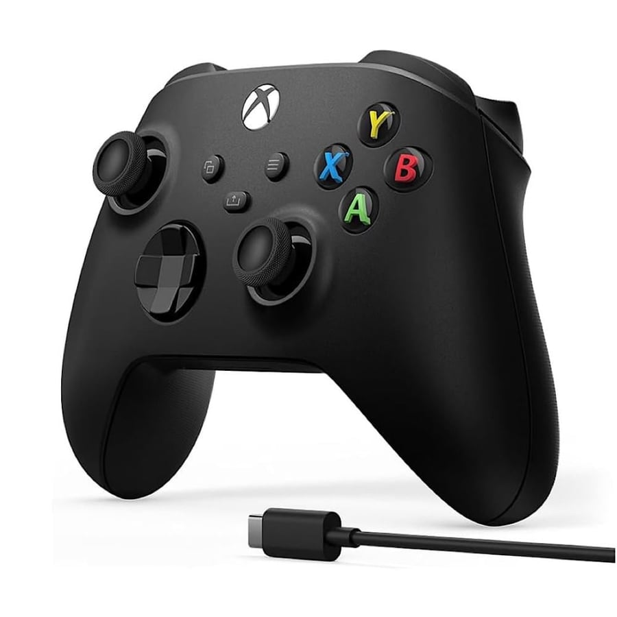 يد تحكم اكس بوكس لاسلكية + كيبل USB-C
